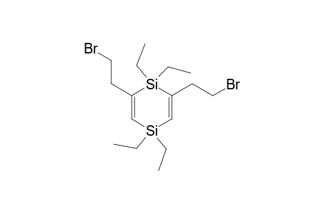 2,6-bis(2-bromoethyl)-1,1,4,4-tetraethyl-1,4-dihydro-1,4-disiline