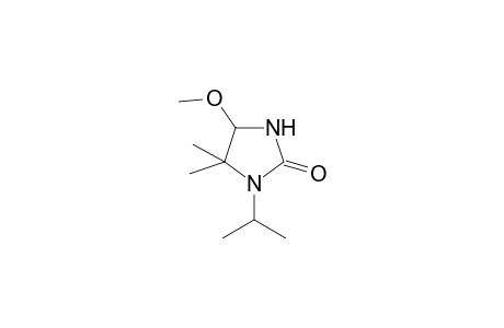 5,5-dimethyl-1-isopropyl-4-methoxy-2-imidazolidine