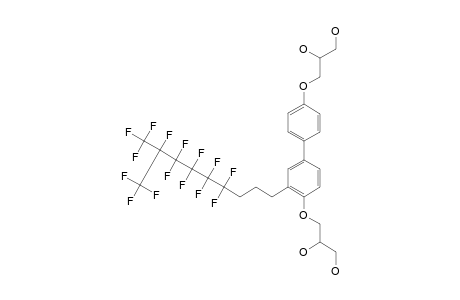 3-[4'-(2,3-DIHYDROXYPROPYLOXY)-3-(1H,1H,2H,2H,3H,3H-PERFLUOROISODECYL)-BIPHENYL-4-YLOXY]-PROPANE-1,2-DIOL