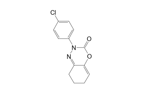 2-(4-Chlorophenyl)-3-oxo-6,7,8-trihydrocyclohex[e][1,3,4]oxadiazine