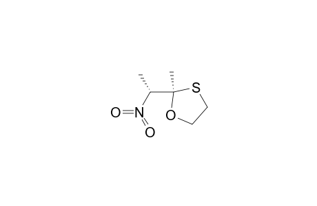 (2R)-2-methyl-2-[(1R)-1-nitroethyl]-1,3-oxathiolane