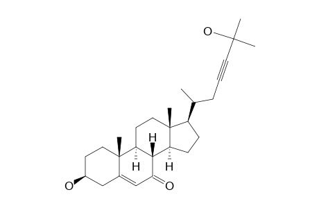 GELLIUSTEROL-D;CHOLEST-5-EN-23-YN-3-BETA,25-DIOL-7-ONE