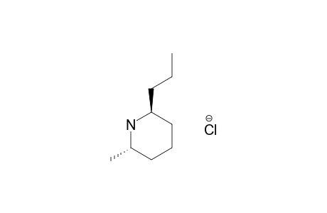 (-)-DIHYDROPINIDINE;(2-S,6-S)-2-METHYL-6-PROPYLPIPERIDINE-HYDROCHLORIDE