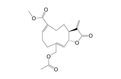 METHYL_15-ACETOXY-GERMACRA-1-(10)-E,4-Z,11-(13)-TRIEN-6-ALPHA,12-OLIDE-14-OIC_ACID