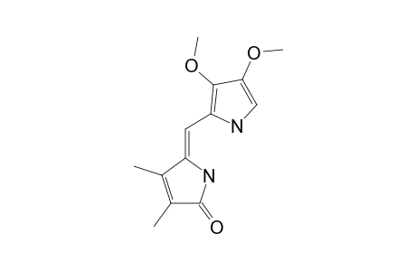 7,8-DIMETHOXY-2,3-DIMETHYL-10H-DIPYRRIN-1-ONE