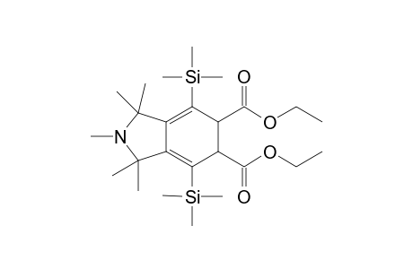 Diethyl 1,1,2,3,3-pentamethyl-4,7-bis(trimethylsilyl)-2,3,5.alpha.,6.beta.-tetrahydro-1H-isoindole-5,6-dicarboxylate