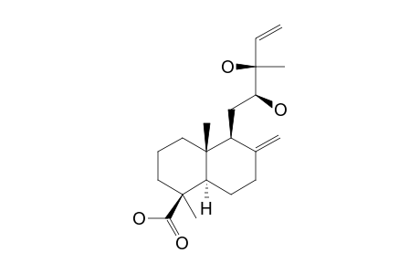 12-(S),13-(S)-DIHYDROXY-LABDA-8(17),14-DIEN-19-OIC-ACID