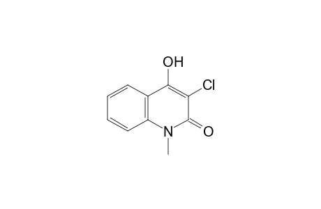 3-chloro-4-hydroxy-1-methylcarbostyril