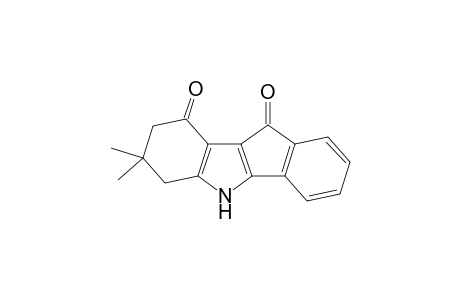 7,7-Dimethyl-tetrahydroindeno[1,2-b]indole-9,10-dione