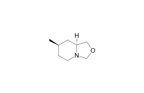 CIS-[7-H,8A-H]-7-METHYLHEXAHYDRO-3H-OXAZOLO-[3,4-A]-PYRIDINE