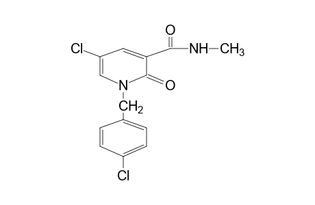 5-CHLORO-1-(p-CHLOROBENZYL)-1,2-DIHYDRO-N-METHYL-2-OXONICOTINAMIDE