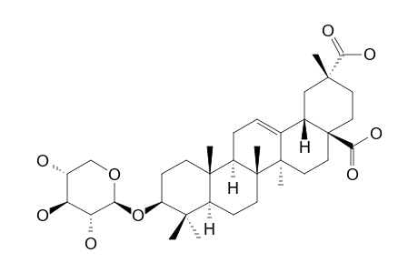 3-O-BETA-D-XYLOPYRANOSYL-3-BETA-HYDROXY-OLEAN-12-ENE-28,29-DIOIC-ACID