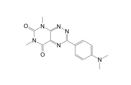 3-[4-(dimethylamino)phenyl]-6,8-dimethylpyrimido[5,4-e][1,2,4]triazine-5,7(6H,8H)-dione