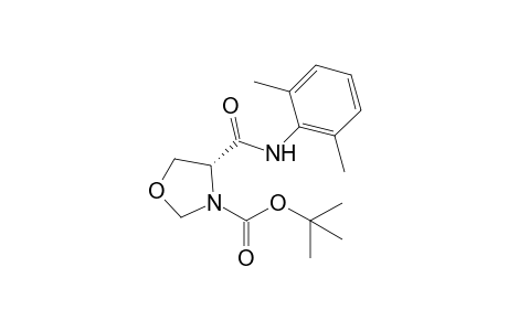 (+)-(R)-tert-Butyl-4-{[(2,6-dimethylphenyl)amino]carbonyl}-1,3-oxazolidine-3-carboxylate