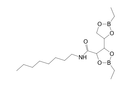 RIBONAMIDE, N-OCTYL-2,3-4,5-DI-O-ETHYLBORANDIYL-