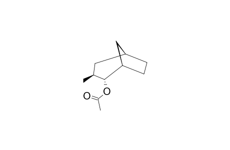 EXO-3-METHYL-ENDO-2-ACETOXY-BICYCLO-[3.2.1]-OCTAN