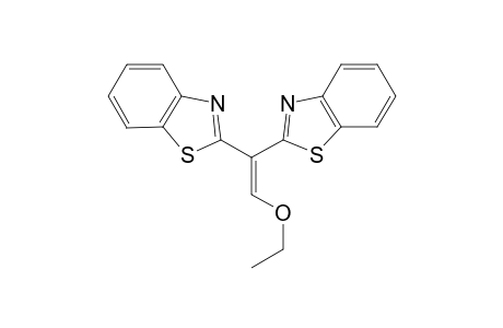 2-[1-(1,3-benzothiazol-2-yl)-2-ethoxyethenyl]-1,3-benzothiazole