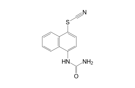 THIOCYANIC ACID, 4-UREIDO-1-NAPHTHYL ESTER