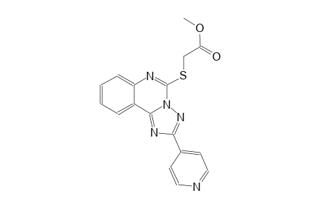 acetic acid, [[2-(4-pyridinyl)[1,2,4]triazolo[1,5-c]quinazolin-5-yl]thio]-, methyl ester