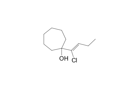 1-(1-Chloro-1-butenyl)-1-cycloheptanol