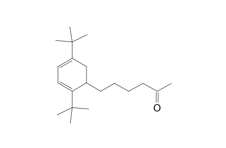 6-(2,5-di-tert-butylcyclohexa-2,4-dien-1-yl)hexan-2-one