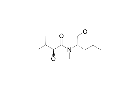 L-ALPHA-HYDROXYISOVALERYL-L-N-METHYL-LEUCINOL;L-L-ISOMER