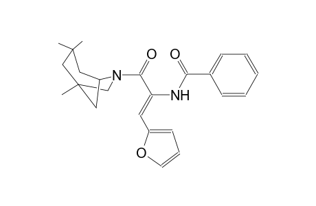 N-{(Z)-2-(2-furyl)-1-[(1,3,3-trimethyl-6-azabicyclo[3.2.1]oct-6-yl)carbonyl]ethenyl}benzamide