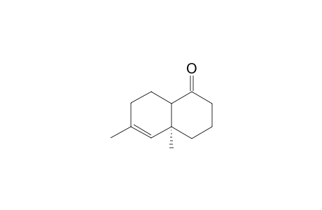 (+/-)-CIS/TRANS-3,4,4A,7,8,8A-HEXAHYDRO-4A,6-DIMETHYLNAPHTHALEN-1-(2H)-ONE