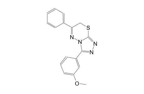 methyl 3-(6-phenyl-7H-[1,2,4]triazolo[3,4-b][1,3,4]thiadiazin-3-yl)phenyl ether