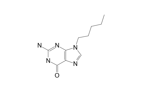 2-AMINO-9-PENTYLPURINE