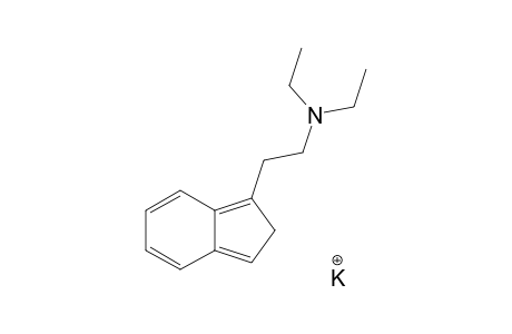 POTASSIUM-[1-(2-(N,N-DIETHYLAMINO)-ETHYL)-INDENIDE]-SALT