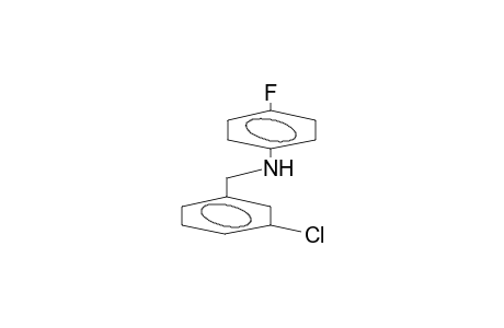 N-(META-CHLOROBENZYL)-4-FLUOROANILINE