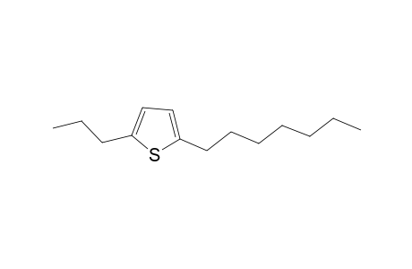 Thiophene, 2-heptyl-5-propyl-