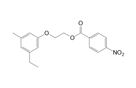 ETHANOL, 2-/5-ETHYL-M-TOLYLOXY/-, P-NITROBENZOATE