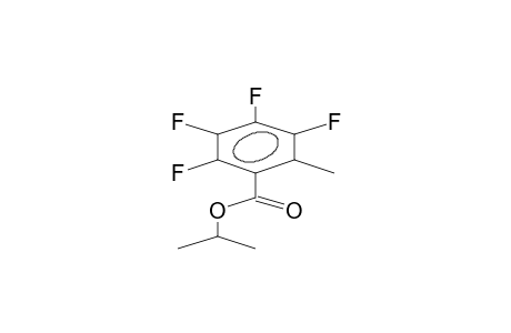 ISOPROPYL 2-METHYL-3,4,5,6-TETRAFLUOROBENZOATE