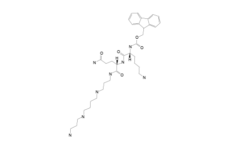 N1-[3-([4-[(3-AMINOPROPYL)-AMINO]-BUTYL]-AMINO)-PROPYL]-2-[(5-AMINO-1-[[9H-9-FLUORENYLMETHOXY]-CARBOXAMIDO]-PENTYL)-CARBOXAMIDO]-PENTANEDIAMINE