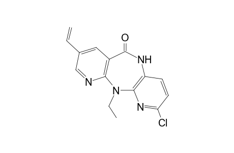 2-Chloro-5,11-dihydro-11-ethyl-8-vinyl-6H-dipyrido[3,2-b:2',3'-e][1,4]diazepin-6-one