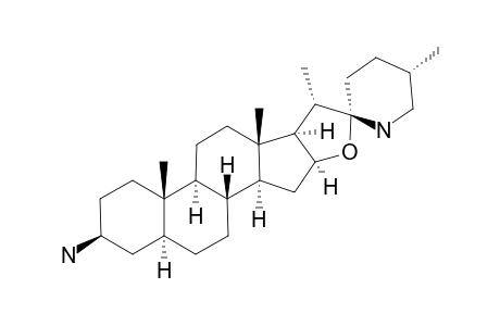 SOLADUNALINIDINE;(22S,25S)-3-BETA-AMINO-5-ALPHA-SPIROSOLANE