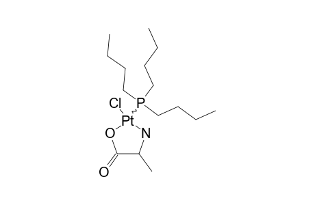 (ALANINATO)-CHLORO-(TRIBUTYLPHOSPHANE)-PLATIN-(2)