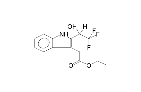 ETHYL 2-(1'-HYDROXY-2',2',2'-TRIFLUOROETHYL)INDOLE-3-ACETATE