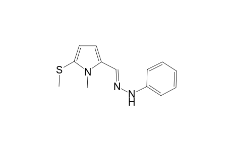 1-Methyl-2-formyl-5-methylthiopyrrole phenylhydrazone