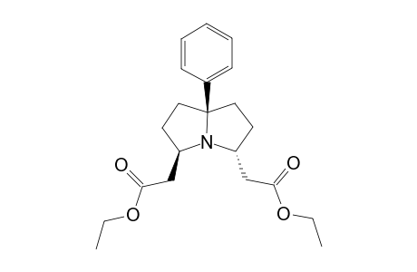 (3R,5R)/(3S,5S)-DIETHYL-2,2'-(7A-PHENYL-HEXAHYDRO-1H-PYRROLIZINE-3,5-DIYL)-DIACETATE