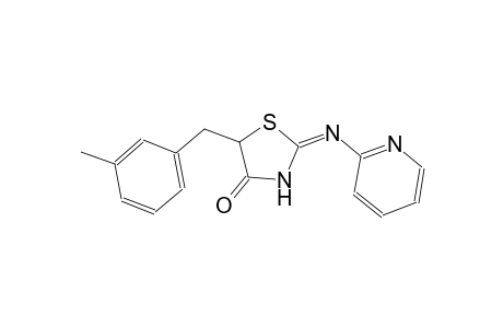 4-thiazolidinone, 5-[(3-methylphenyl)methyl]-2-(2-pyridinylimino)-, (2E)-