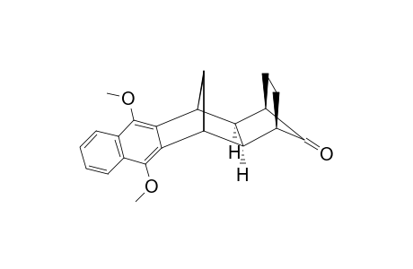 1,2,3,4,4A,5,12,12A-OCTAHYDRO-1,4:5,12-DIMETHANO-6,11-DIMETHOXY-NAPHTHACENE-14-ONE