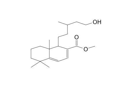 2-NAPHTALENECARBOXYLIC ACID, 1,5,6,7,8,8a-HEXAHYDRO-1-(5-HYDROXY-3-METHYLPENTYL)-5,5,8a-TRIMETHYL-METHYL ESTER,