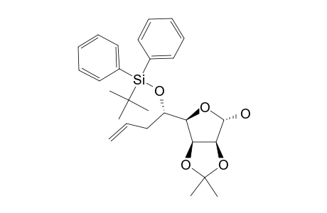 5-O-TERT.-BUTYLDIPHENYLSILYL-2,3-O-ISOPROPYLIDENE-6,7,8-TRIDEOXY-BETA-L-GULO-OCT-7-ENOFURANOSIDE