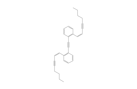 BIS-[2-((1Z)-1-OCTEN-3-YNYL)-PHENYL]-ACETYLENE