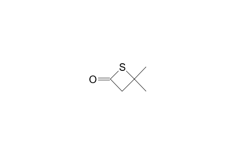 4,4-dimethylthietan-2-one