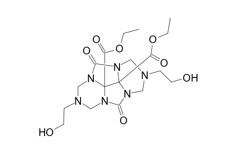 Diethyl 2,6-Bis(2-hydroxyethyl)-4,8-dioxotetrahydro-1H,5H-2,3a,4a,6,7a,8a-hexaazacyclopenta[def]fluorene-8b,8c-dicarboxylate