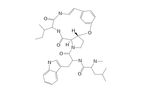 MAURITINE-J;N-DEMETHYLAMPHIBINE-E